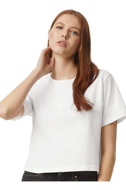 American Apparel 102 - Womens Fine Jersey Boxy Tee