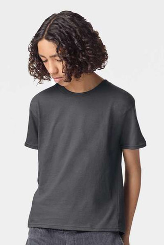 American Apparel 2001Y - Camiseta juvenil de punto fino