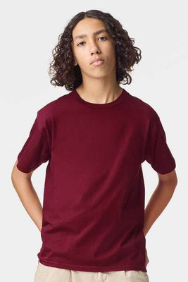 American Apparel 2001Y - Camiseta juvenil de punto fino