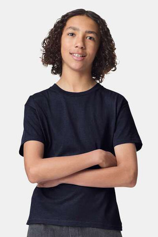American Apparel 2001Y - Camiseta juvenil de punto fino
