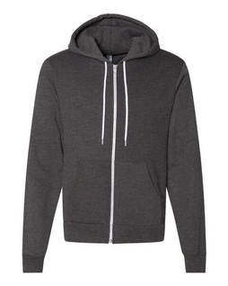 American Apparel F497US - USA-Made Flex Fleece Full-Zip Hoodie