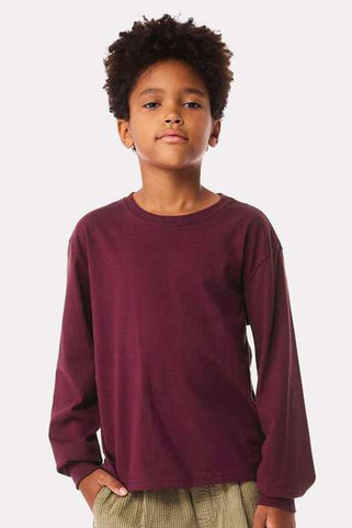 Bella+Canvas 3511Y - Juvenil 6oz. Camiseta de manga larga