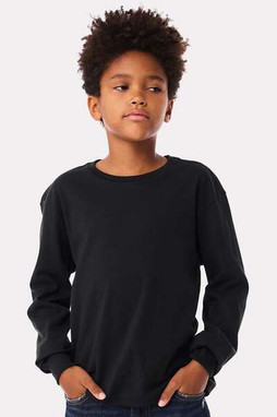 Bella+Canvas 3511Y - Youth 6oz. Heavyweight Long Sleeve Tee
