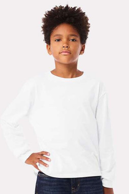 Bella+Canvas 3511Y - Youth 6oz. Heavyweight Long Sleeve Tee