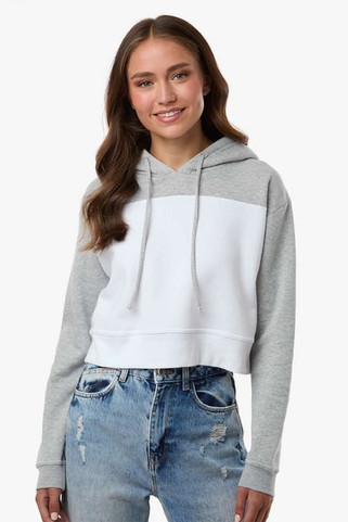 Boxercraft BW5404 - Womens Cropped Fleece Hooded Sweatshirt