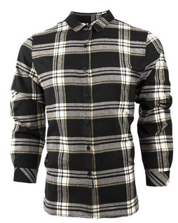 Burnside 5212 - Womens No Pocket Yarn-Dyed Long Sleeve Flannel Shirt