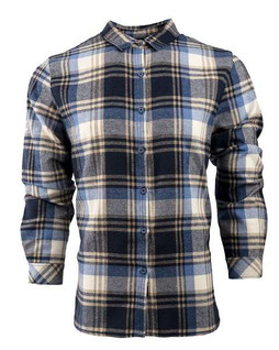 Burnside 5212 - Womens No Pocket Yarn-Dyed Long Sleeve Flannel Shirt