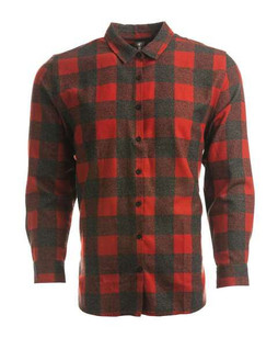 Burnside 5212 - Womens No Pocket Yarn-Dyed Long Sleeve Flannel Shirt