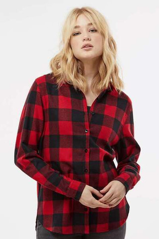 Burnside 5215 - Womens Boyfriend Flannel