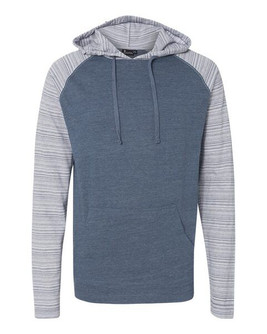 Burnside 8127 - Yarn-Dyed Hooded Raglan T-Shirt
