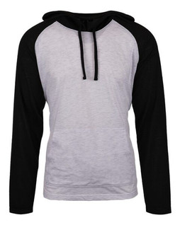 Burnside 8127 - Yarn-Dyed Hooded Raglan T-Shirt