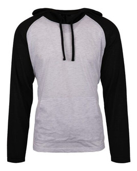 Burnside 8127 - Yarn-Dyed Hooded Raglan T-Shirt