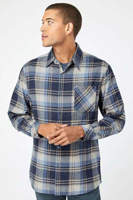 Burnside 8212 - Open Pocket Flannel Shirt
