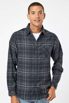 Burnside 8212 - Open Pocket Flannel Shirt