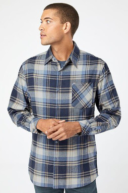 Burnside 8212 - Open Pocket Flannel Shirt