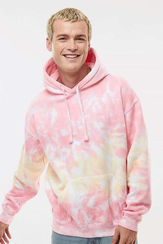 Colortone 8777 - Sudadera teñida con capucha