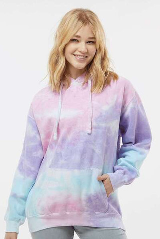 Colortone 8777 - Sudadera teñida con capucha