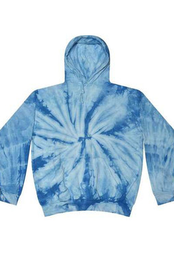 Colortone 8777 - Tie-Dyed Hooded Sweatshirt