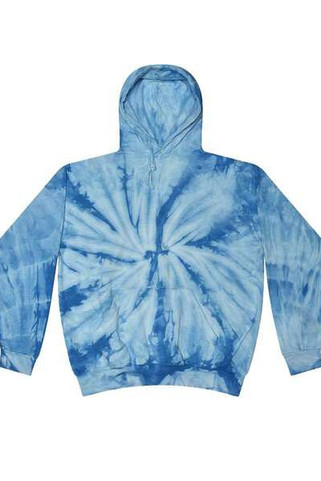 Colortone 8777 - Sudadera teñida con capucha