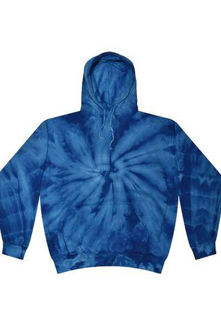 Colortone 8777 - Tie-Dyed Hooded Sweatshirt