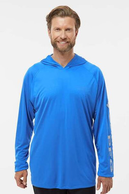 Columbia 212482 - PFG Terminal Tackle™ Hooded Long Sleeve T-Shirt