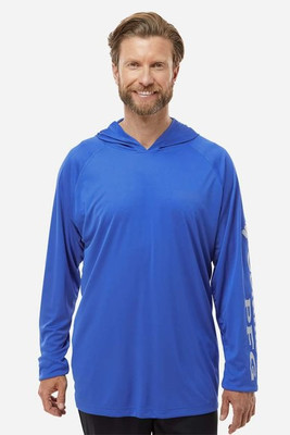 Columbia 212482 - PFG Terminal Tackle™ Hooded Long Sleeve T-Shirt