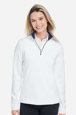 Fairway & Greene F12250 - Womens Wells Quarter-Zip Tech Pullover
