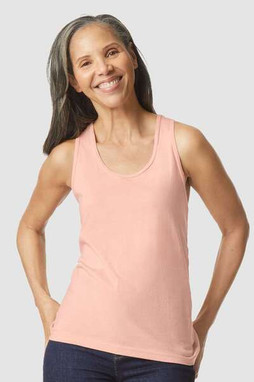 Gildan 64220LCVC - Softstyle® Women’s CVC Racerback Tank Top