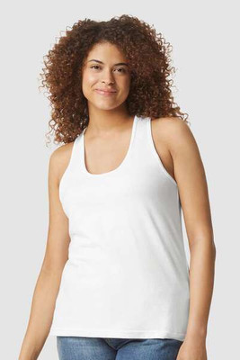 Gildan 64220LCVC - Softstyle® Women’s CVC Racerback Tank Top