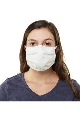 Hanes MASKBB - Mascarilla de algodón de 3 capas