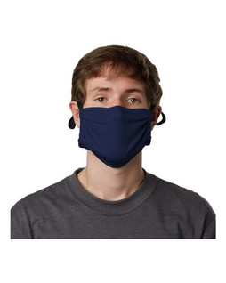 Hanes MKPKCR - 2-Ply Cotton Pocket Face Mask