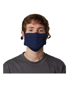 Hanes MKPKCR - 2-Ply Cotton Pocket Face Mask
