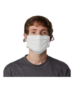 Hanes MKPKPR - 2-Ply Polyester Pocket Face Mask