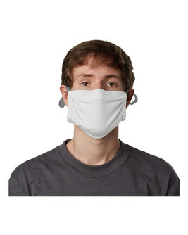Hanes MKPKPR - 2-Ply Polyester Pocket Face Mask