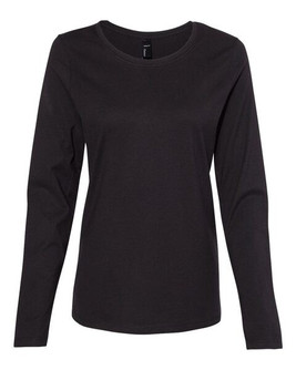 Hanes S04LS - Perfect-T Women’s Long Sleeve Scoopneck T-Shirt