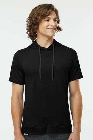 Holloway 222505 - Eco Revive™ Ventura Sudadera de punto suave de manga corta con capucha