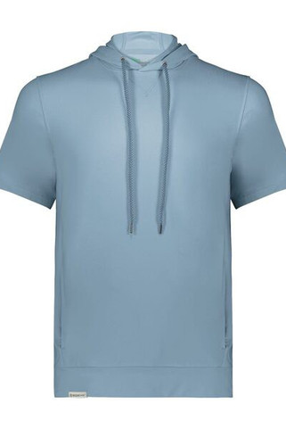 Holloway 222505 - Eco Revive™ Ventura Sudadera de punto suave de manga corta con capucha