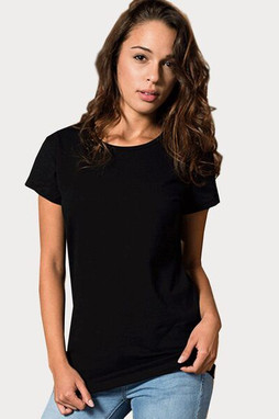 In Your Face A02 - Womens Crewneck Cap Sleeve T-shirt