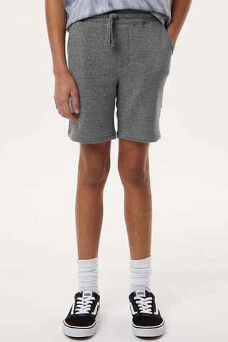 Independent Trading Co. PRM16SRT - Youth Lightweight Special Blend Fleece Shorts