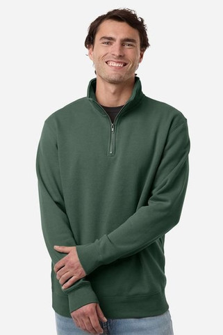 Independent Trading Co. SS4600QZ - Jersey con cremallera de peso medio