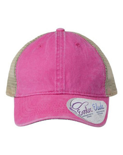 Infinity Her TESS - Womens Washed Mesh-Back Cap