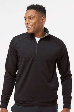 J. America 8434 - Omega Stretch Quarter-Zip Pullover