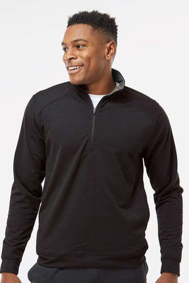 J. America 8434 - Omega Stretch Quarter-Zip Pullover
