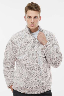 J. America 8454 - Sherpa Quarter-Zip Pullover