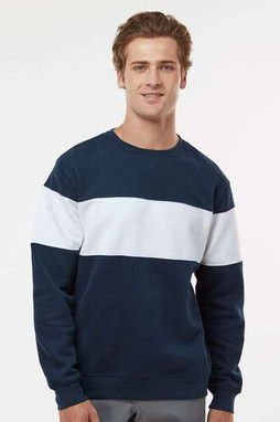 J. America 8646 - Varsity Fleece Crewneck Sweatshirt