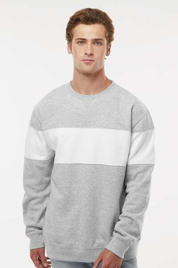J. America 8646 - Varsity Fleece Crewneck Sweatshirt