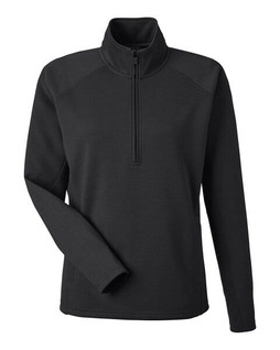 J. America 8754 - Womens Apex Fleece Quarter-Zip Pullover