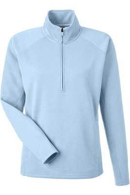 J. America 8754 - Jersey de mujer Apex Fleece Quarter-Zip Pullover