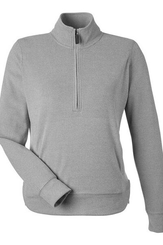J. America 8762 - Womens Element Fleece Quarter-Zip Sweatshirt
