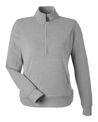 J. America 8762 - Womens Element Fleece Quarter-Zip Sweatshirt